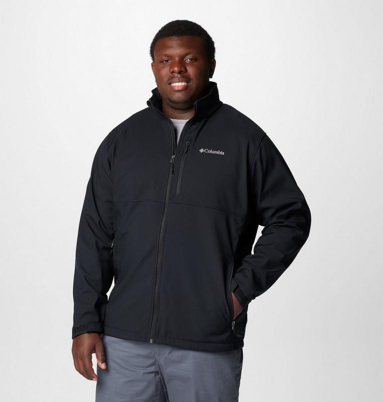 Ascender Softshell-Jacke für Männer – erweiterte Größe, Color: Black, image 1