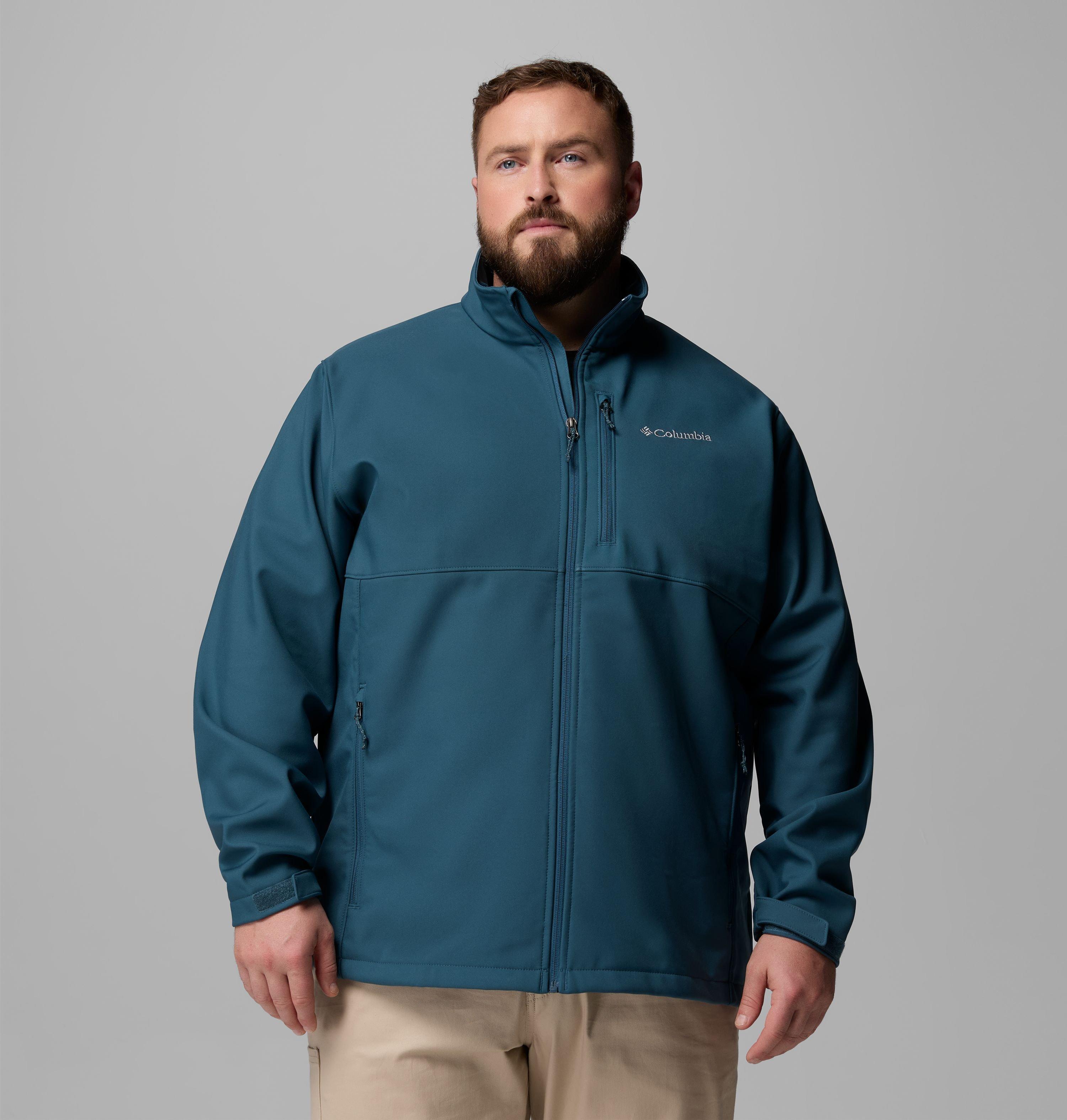 Men's Ascender Water-Resistant Softshell Jacket Big | Columbia