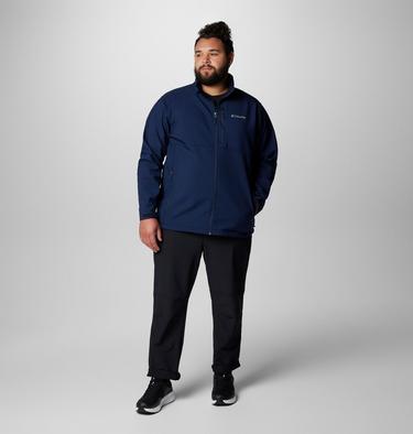 Men’s Ascender Softshell Jacket - Extended Size, Color: Collegiate Navy, image 3