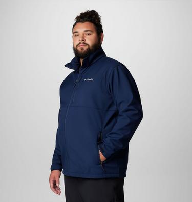 Men’s Ascender Softshell Jacket - Extended Size, Color: Collegiate Navy, image 4