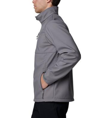 Men's Ascender Hiking Softshell Jacket, Color: City Grey, image 19
