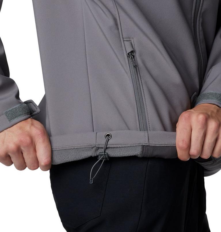 Ascender Softshell Wanderjacke für Männer, Color: City Grey, image 6