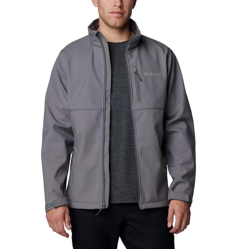 Ascender Softshell Wanderjacke für Männer, Color: City Grey, image 7