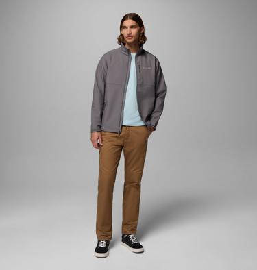 Chaqueta softshell de senderismo Ascender para hombre, Color: City Grey, image 8