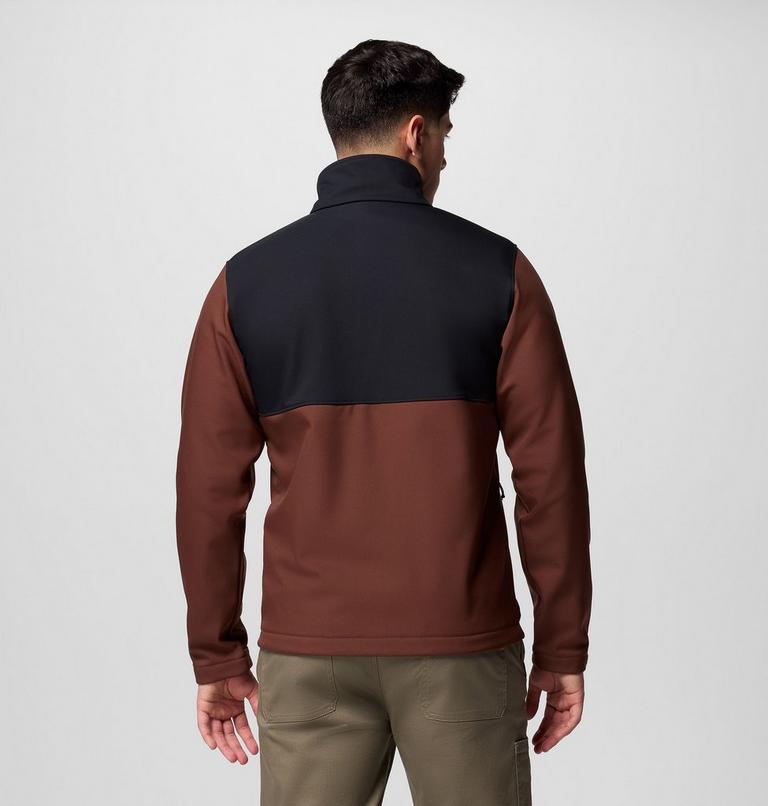 Ascender Softshell Jacket, Color: Tobacco, Black, image 3
