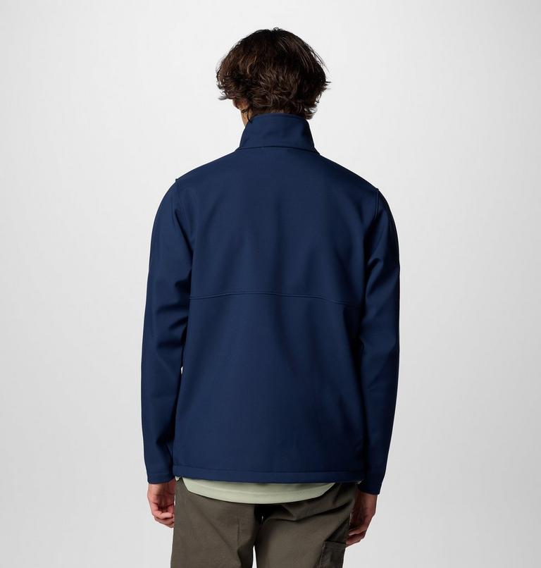 Men's Ascender Hiking Softshell Jacket, Color: Collegiate Navy, image 2