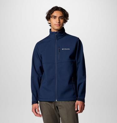 Men's Ascender Hiking Softshell Jacket, Color: Collegiate Navy, image 7