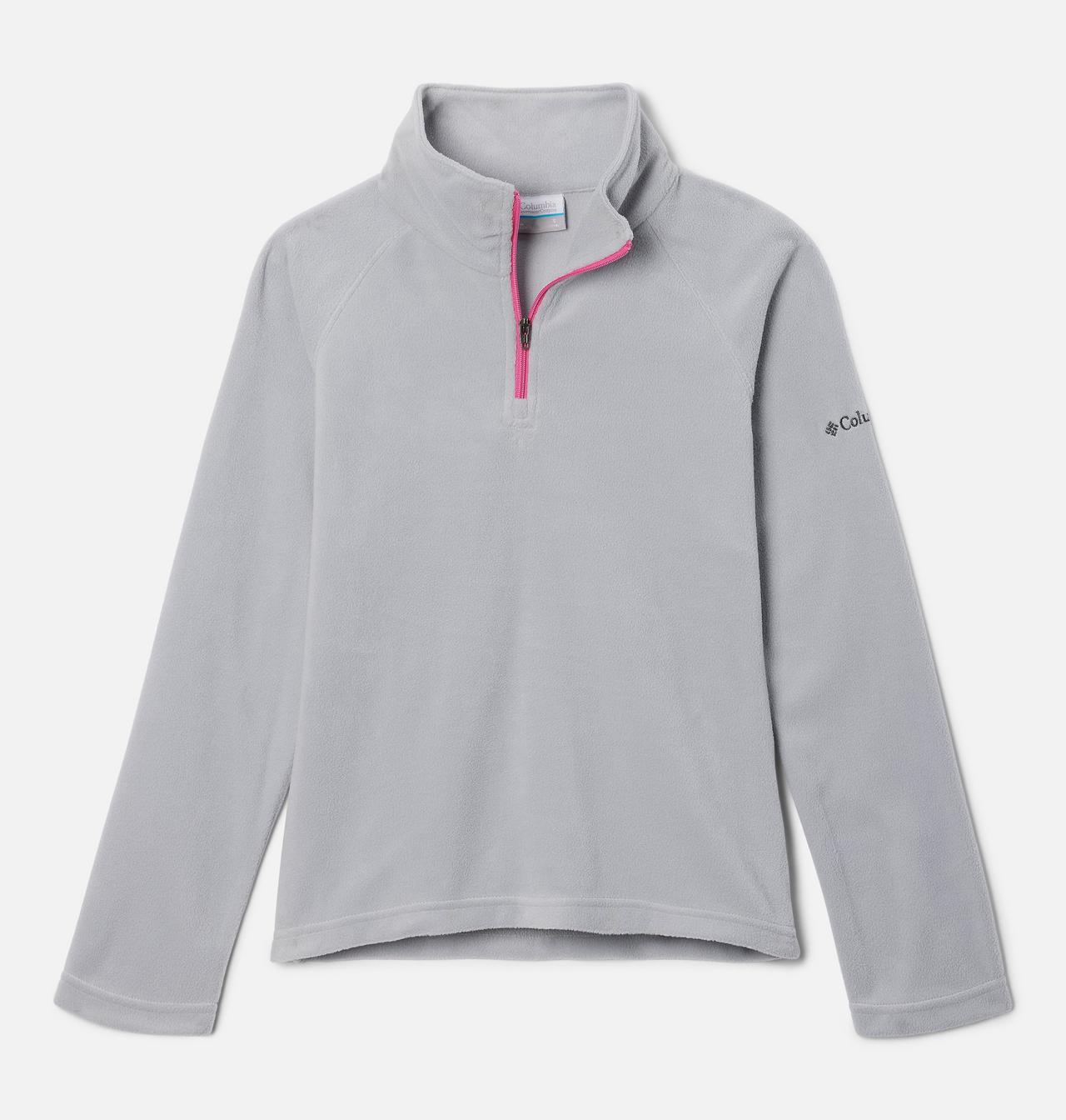 Girls' Glacial™ Fleece Quarter Zip Pullover 1