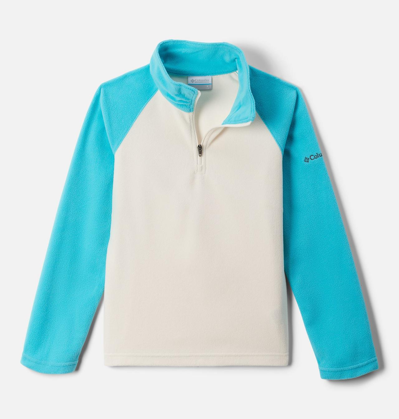 Girls' Glacial™ Fleece Quarter Zip Pullover 1