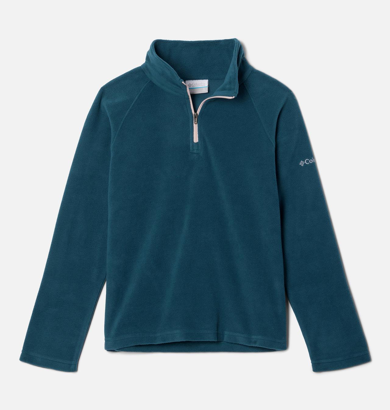 Girls' Glacial™ Fleece Quarter Zip Pullover 1