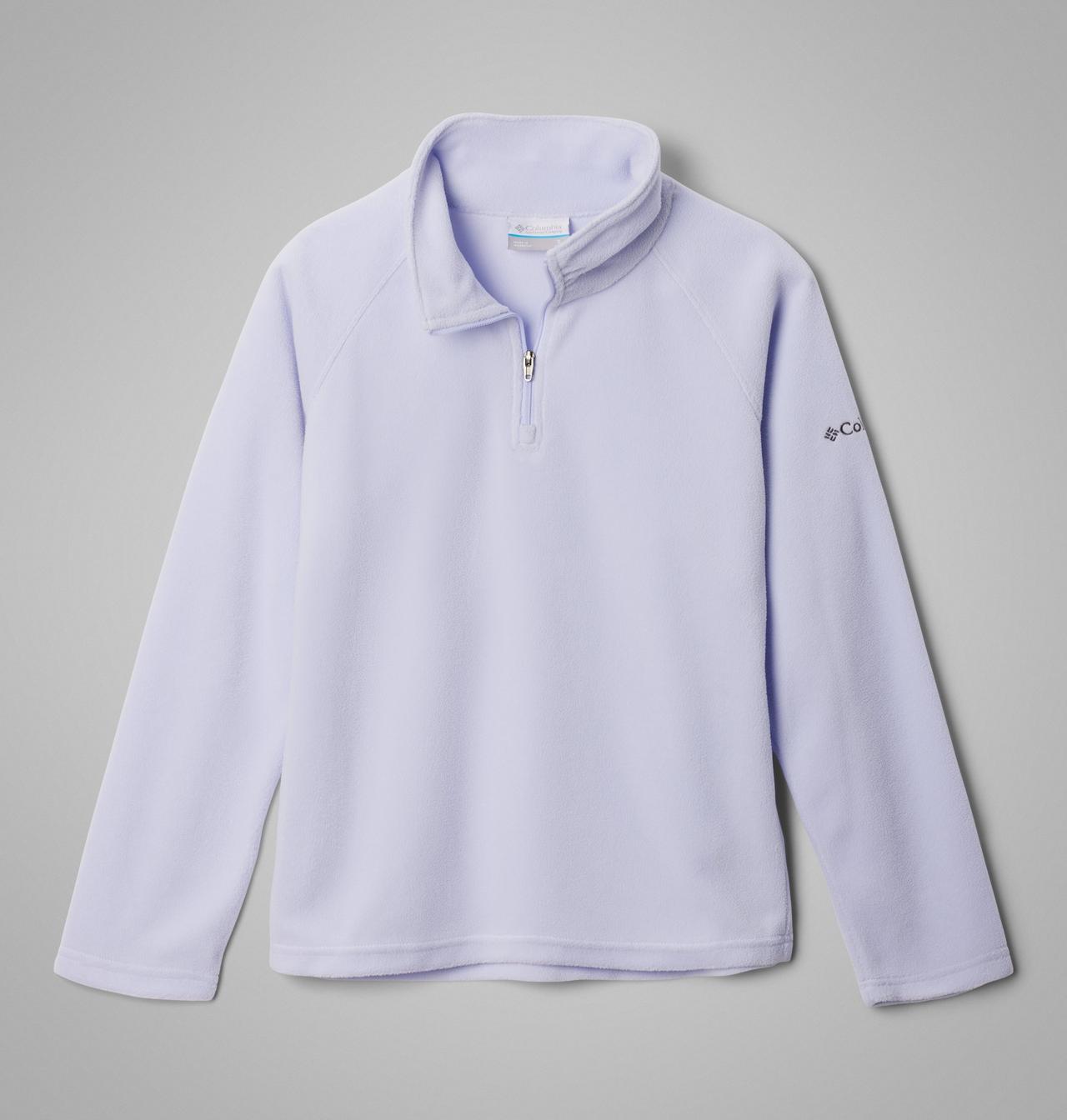 Girls' Glacial™ Fleece Quarter Zip Pullover 1