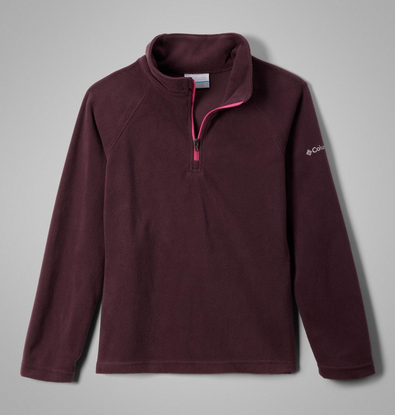 Girls' Glacial™ Fleece Quarter Zip Pullover 1
