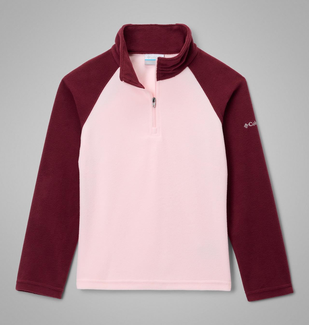 Girls' Glacial™ Fleece Quarter Zip Pullover 1