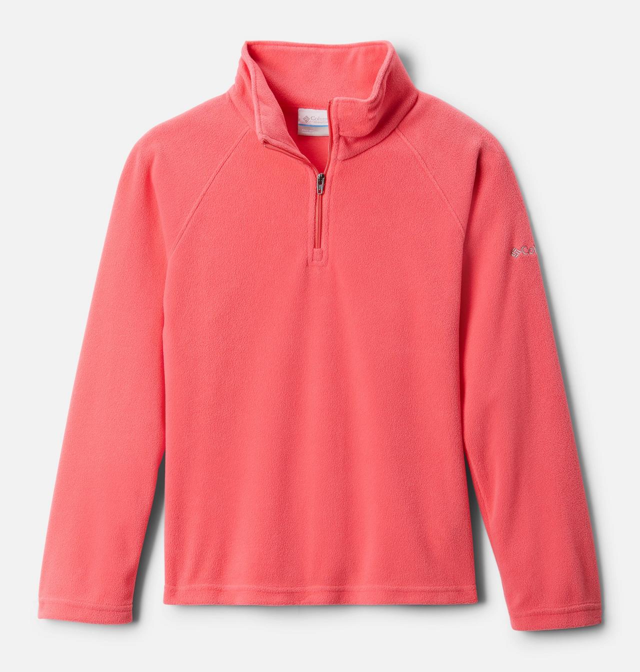 Girls' Glacial™ Fleece Quarter Zip Pullover 1