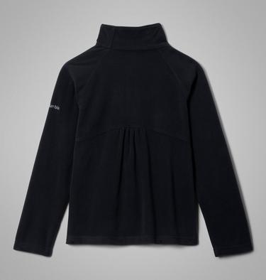 Girls&rsquo; Glacial Fleece Quarter Zip Pullover, Color: Black, image 4