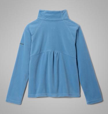 Girls&rsquo; Glacial Fleece Quarter Zip Pullover, Color: Rainy Day, image 6