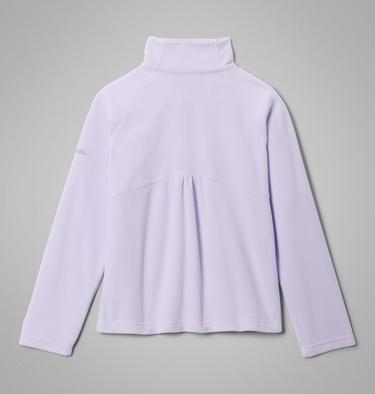 Girls&rsquo; Glacial Fleece Quarter Zip Pullover, Color: Purple Tint, image 8
