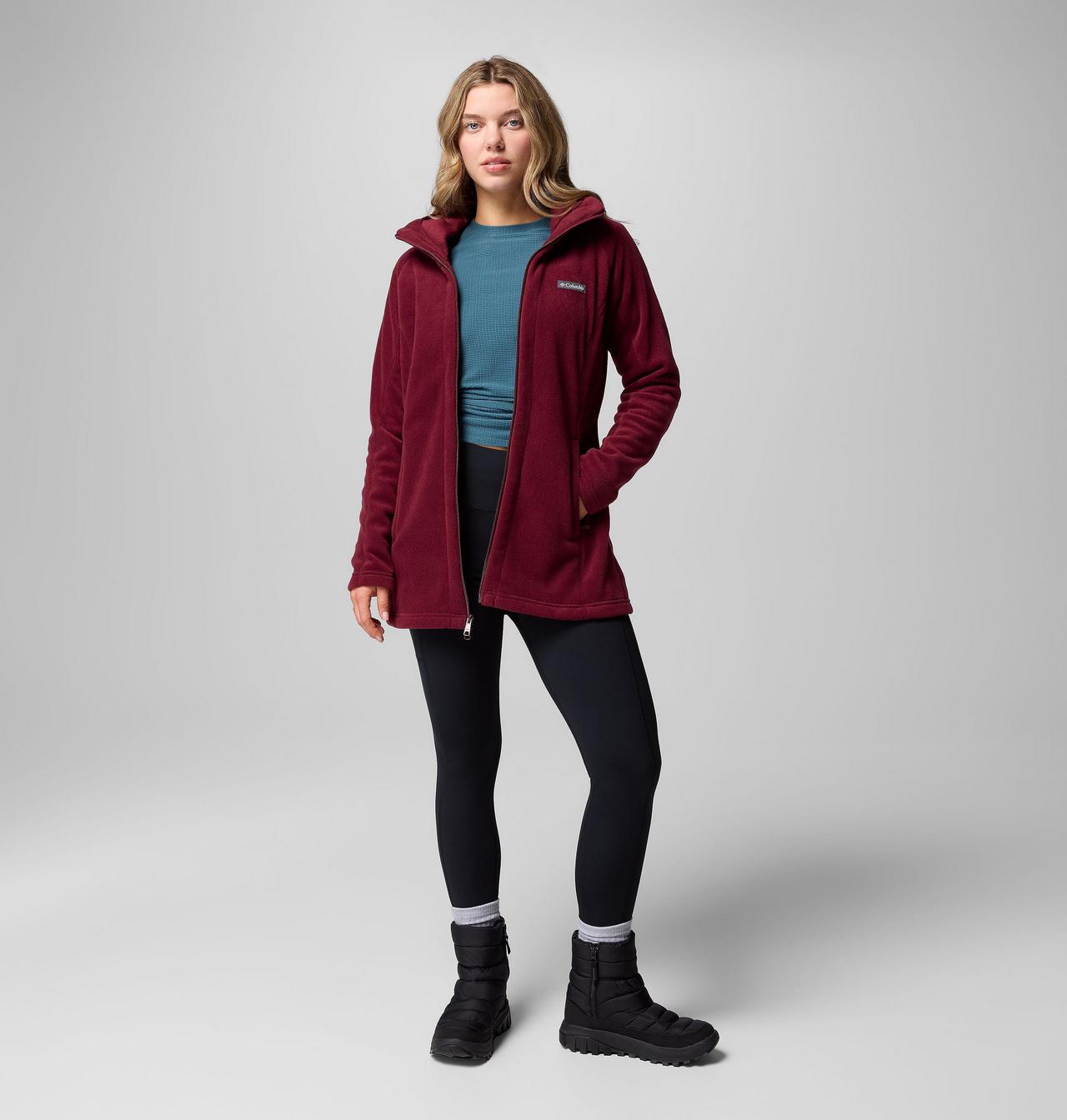 Women's Benton Springs™ II Long Fleece Hoodie | 623 | XS 2
