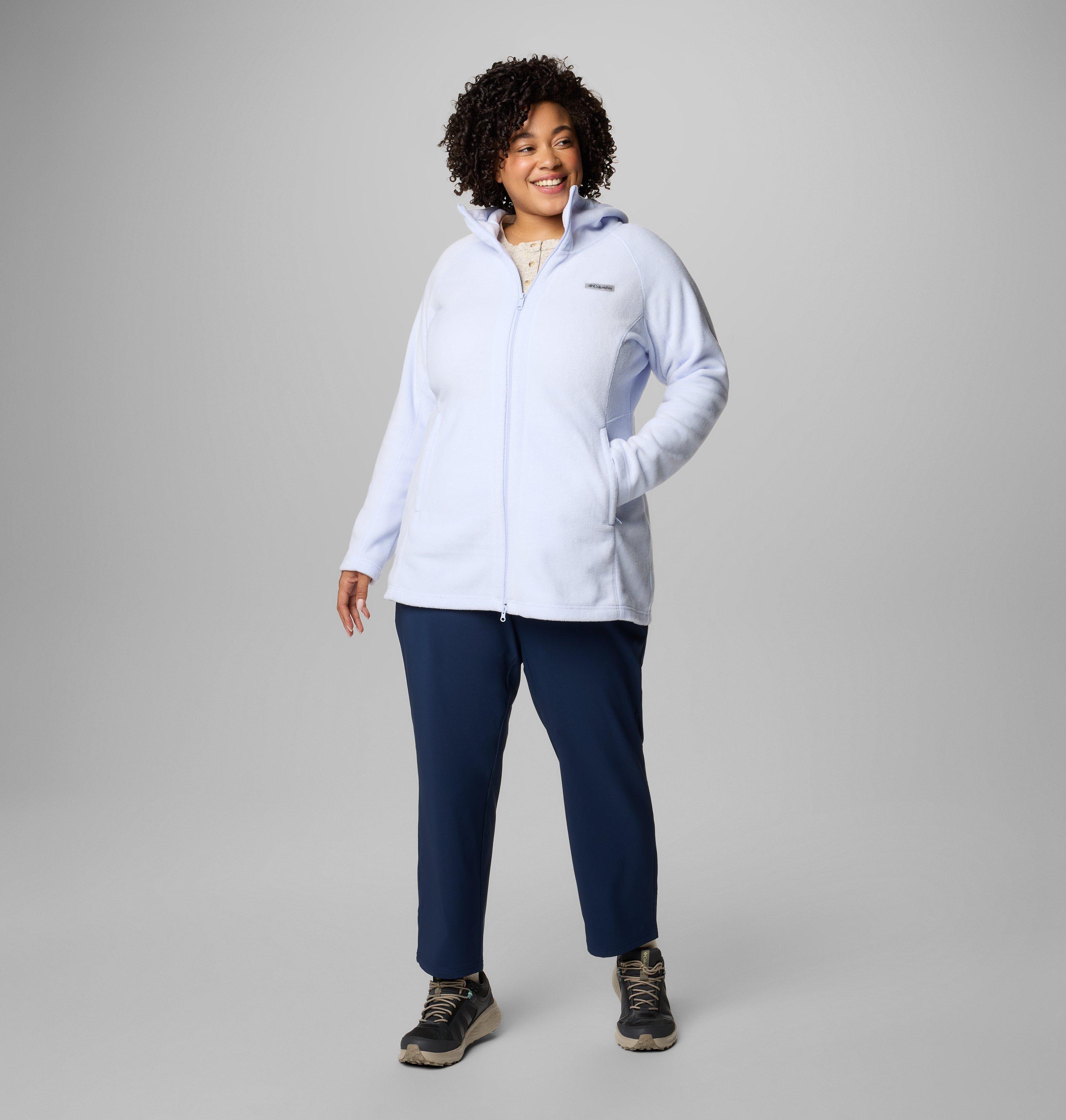 Columbia Women's Benton Springs II Long Hoodie - Soft Fleece Jacket With Zipper And Pockets