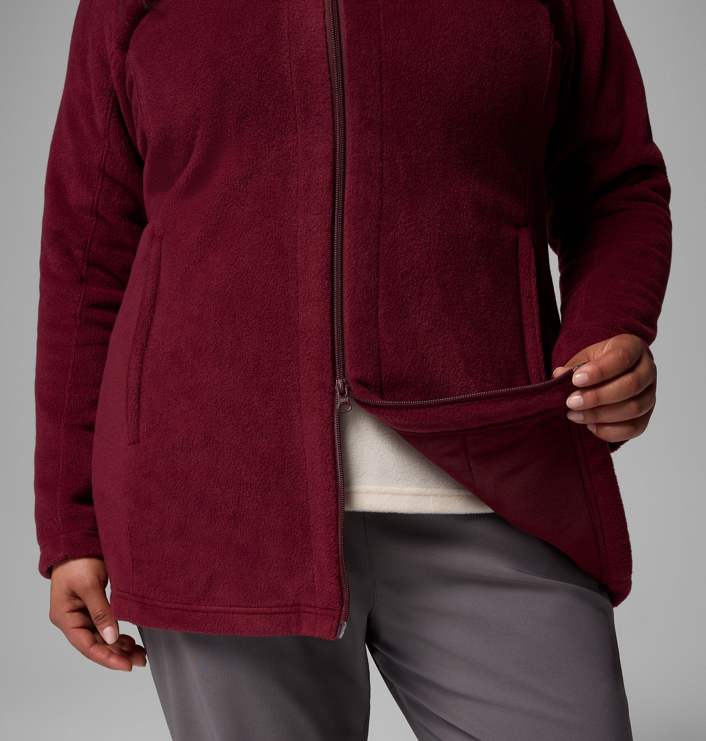 Women’s Benton Springs II Long Fleece Hoodie - Plus Size | 623 | 3X 7
