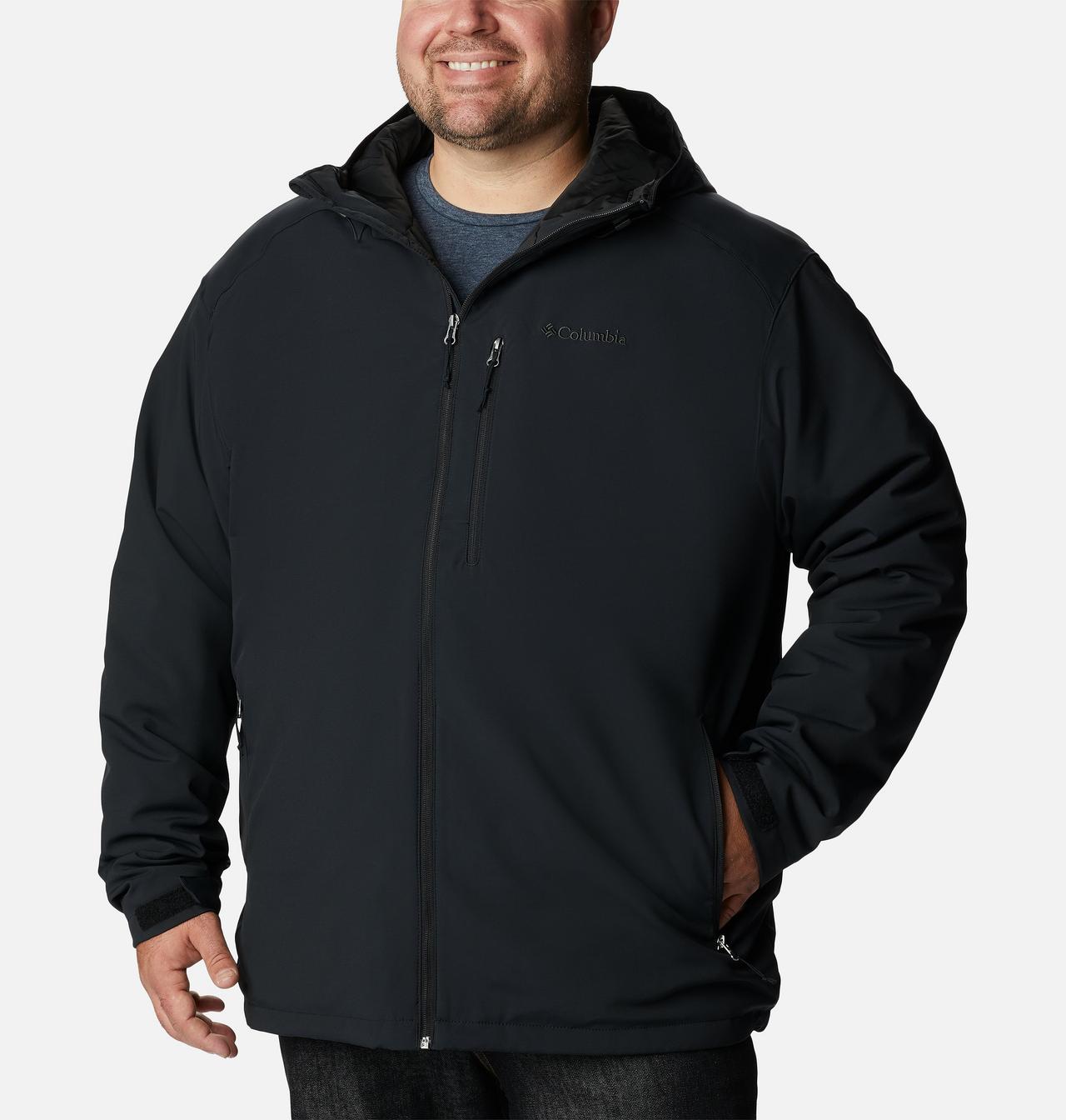 Men's Gate Racer Softshell Hooded Jacket - Big 1