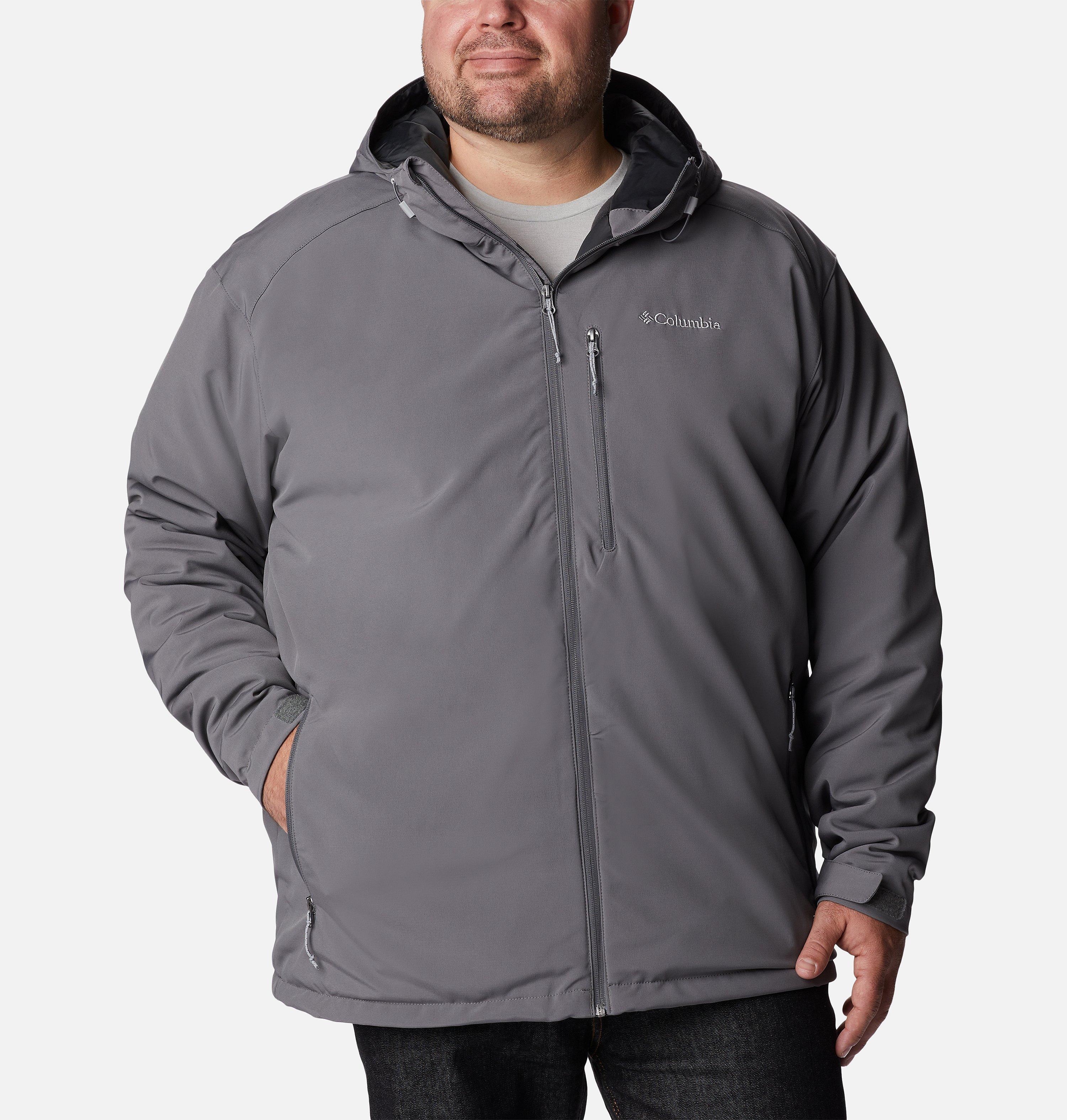 Men's Gate Racer Softshell Hooded Jacket - Big 1