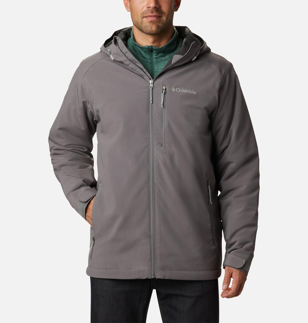 Men's Gate Racer Softshell Hooded Jacket - Tall 1