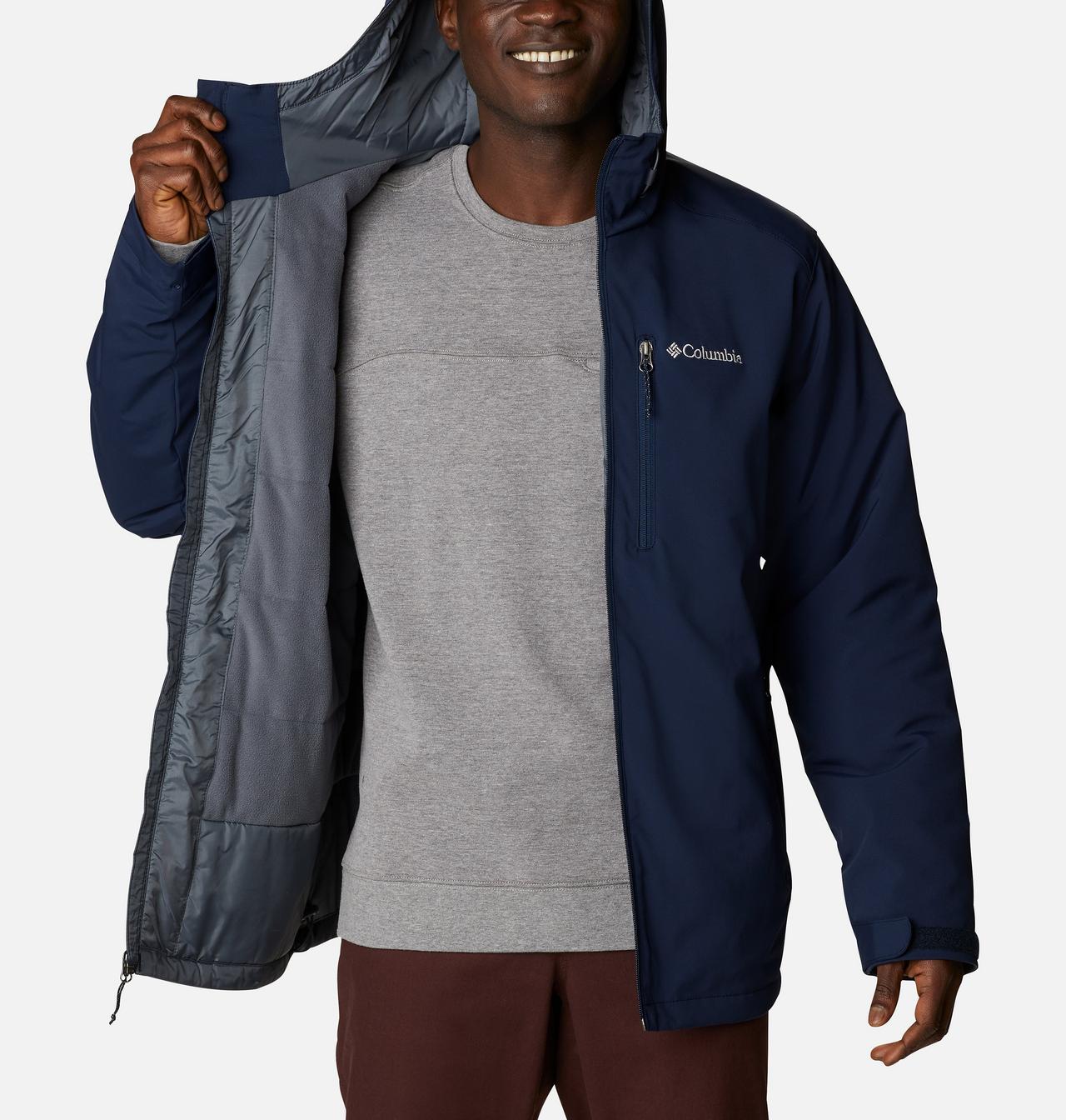 Men's Gate Racer Softshell Hooded Jacket - Tall 5