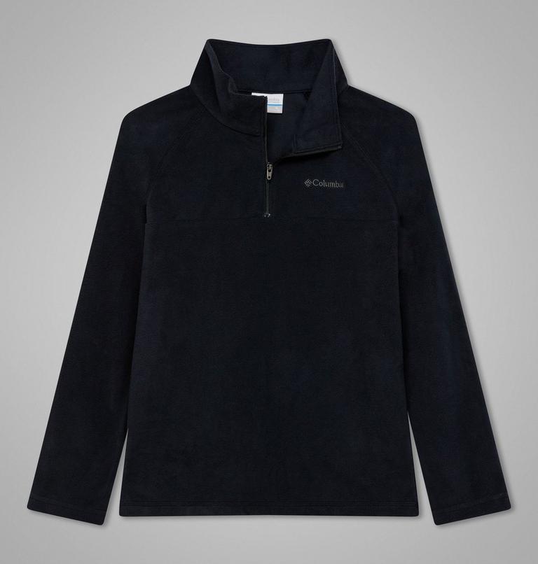 Boys&rsquo; Glacial Fleece Quarter Zip Pullover, Color: Black, image 1