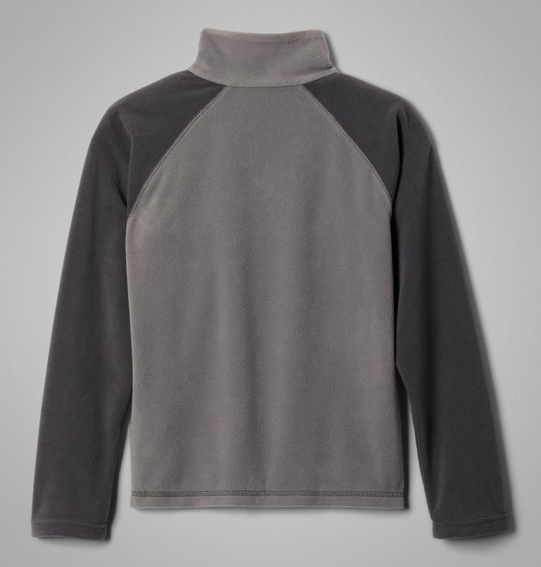 Boys&rsquo; Glacial Fleece Quarter Zip Pullover, Color: City Grey, Shark, image 2