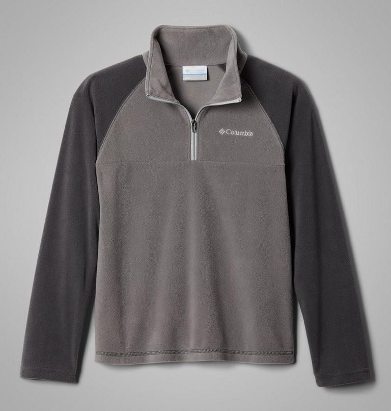 Boys&rsquo; Glacial Fleece Quarter Zip Pullover, Color: City Grey, Shark, image 1