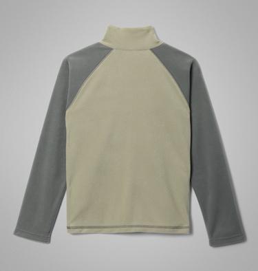 Boys&rsquo; Glacial Fleece Quarter Zip Pullover, Color: Safari, Sedona Sage, image 4