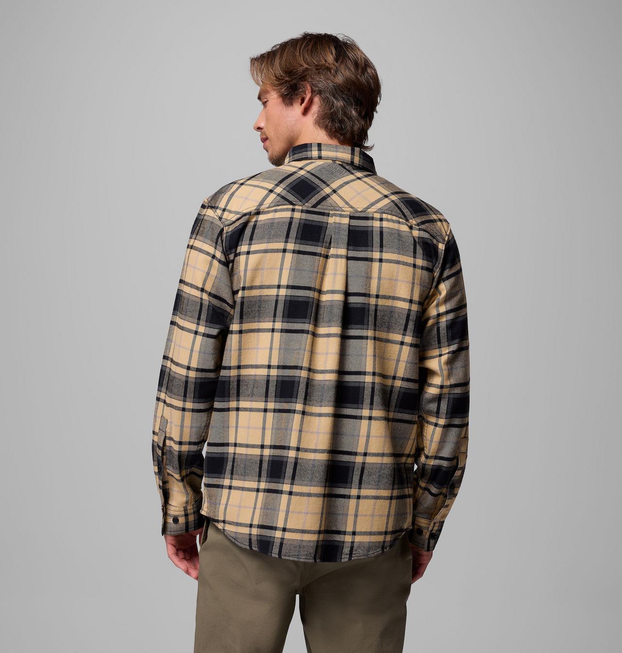 Men's Collegiate Flare Gun™ Flannel Long Sleeve Shirt - Purdue 3