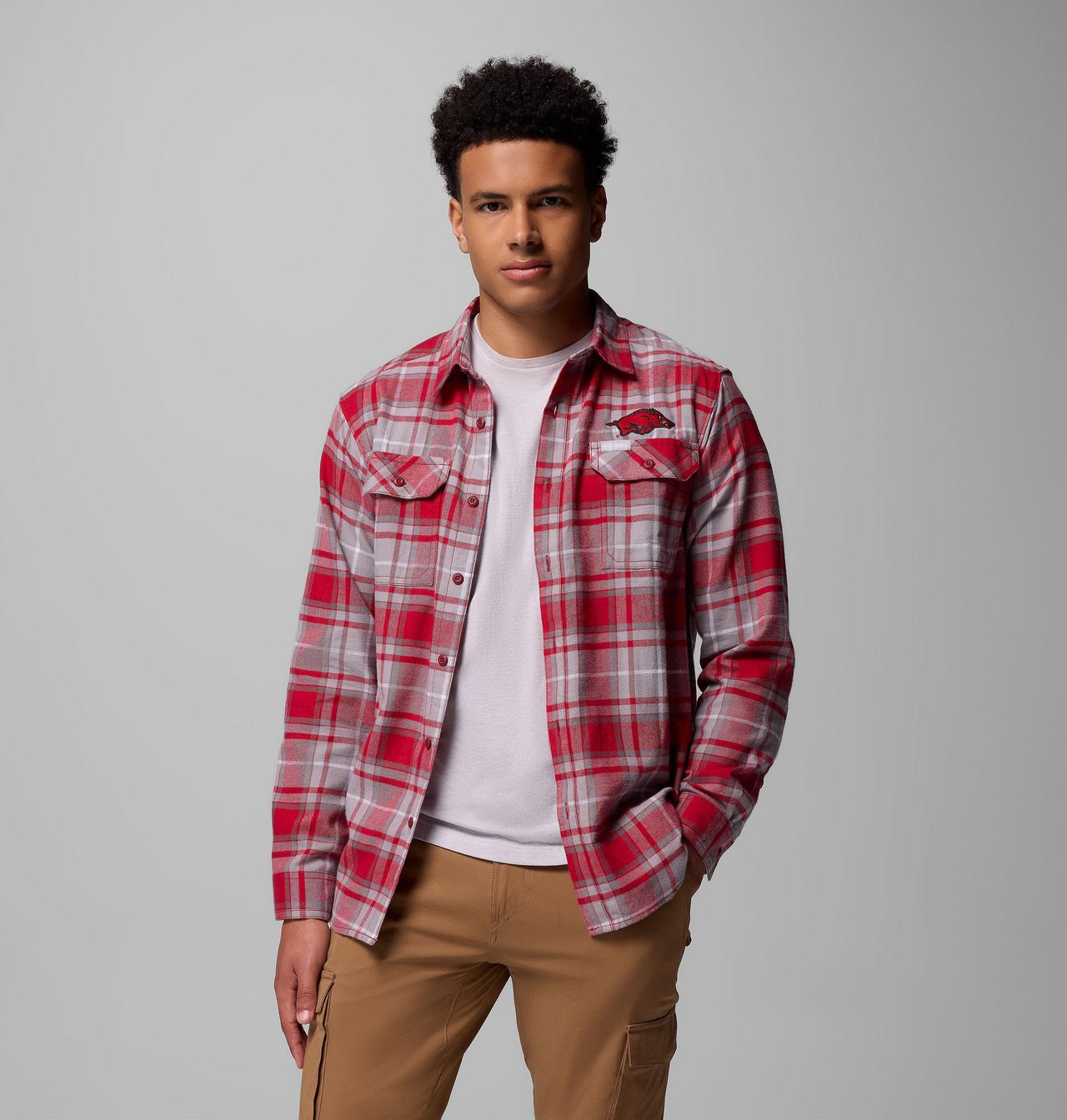 CLG Flare Gun™ Flannel LS Shirt - Arkansas 5