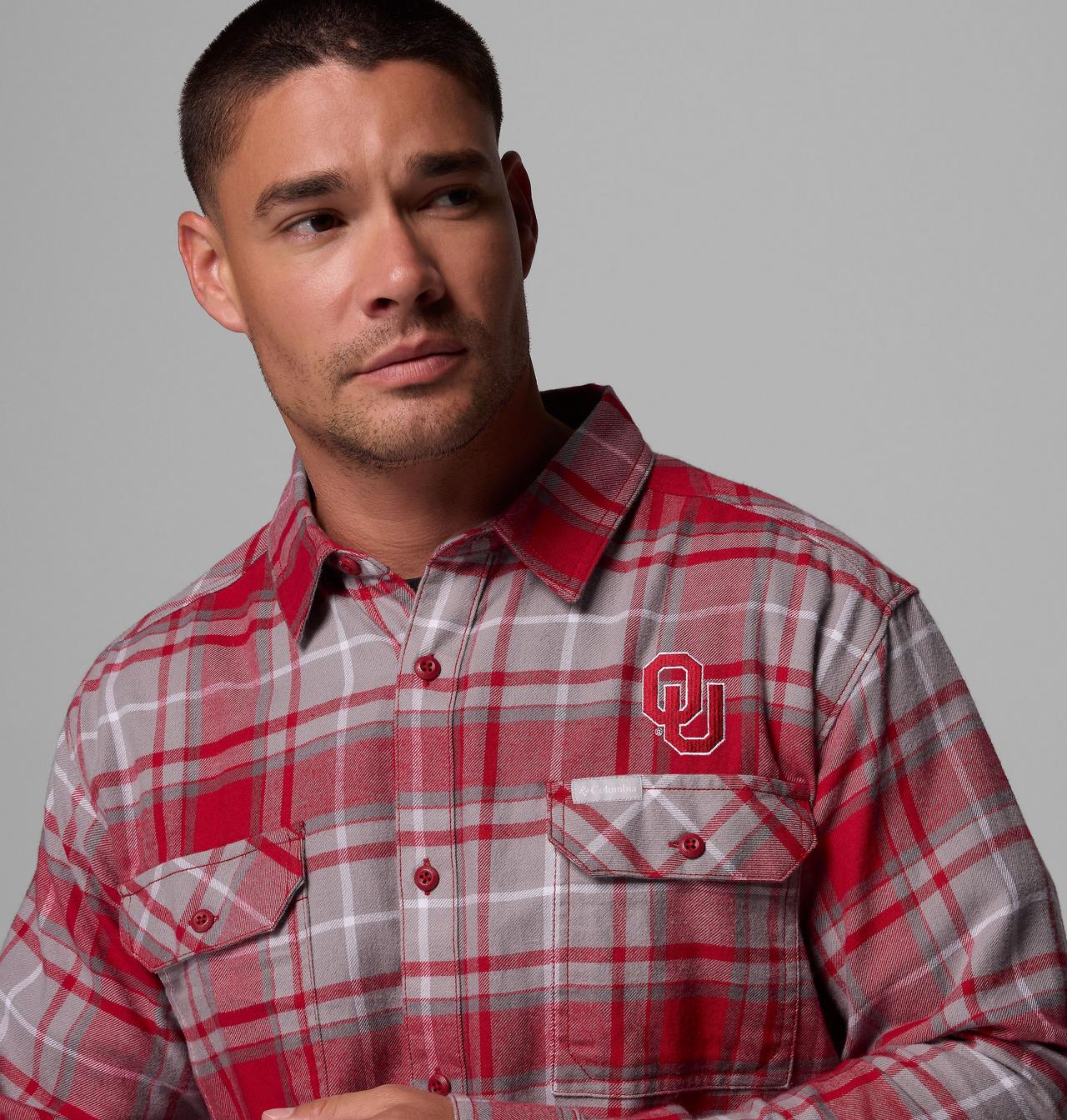 CLG Flare Gun™ Flannel LS Shirt - Oklahoma 6