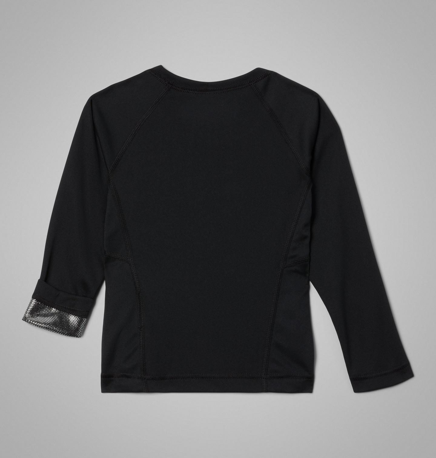 Рубашка Columbia Omni-Heat Midweight Crew Baselayer Shirt II для малышей, цвет: Чёрный — фото 2
