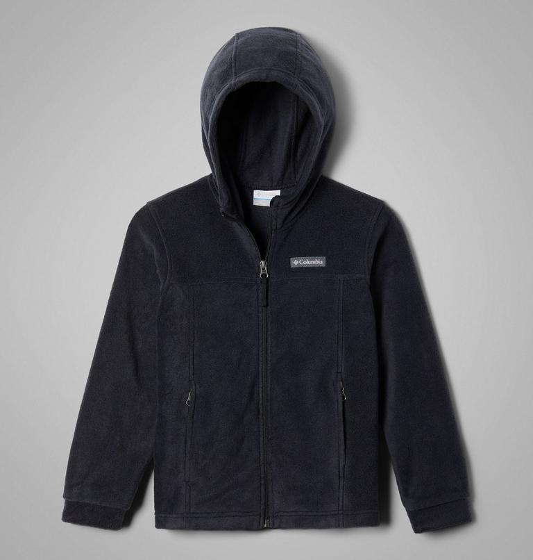 Boys' Steens II Fleece Jacket, Color: Black, image 1