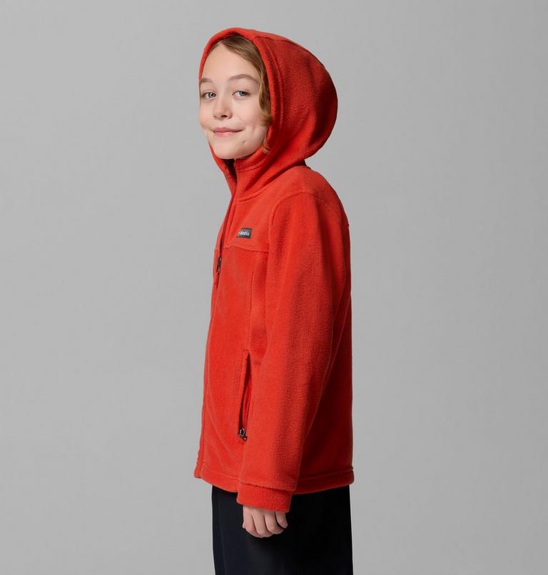 Boys' Steens II Fleece Jacket, Color: Super Sonic, image 4