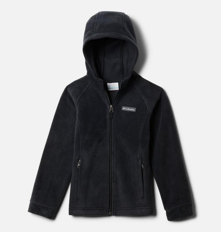 Chaqueta de forro polar con capucha Benton II para ni&ntilde;a, Color: Black, image 1