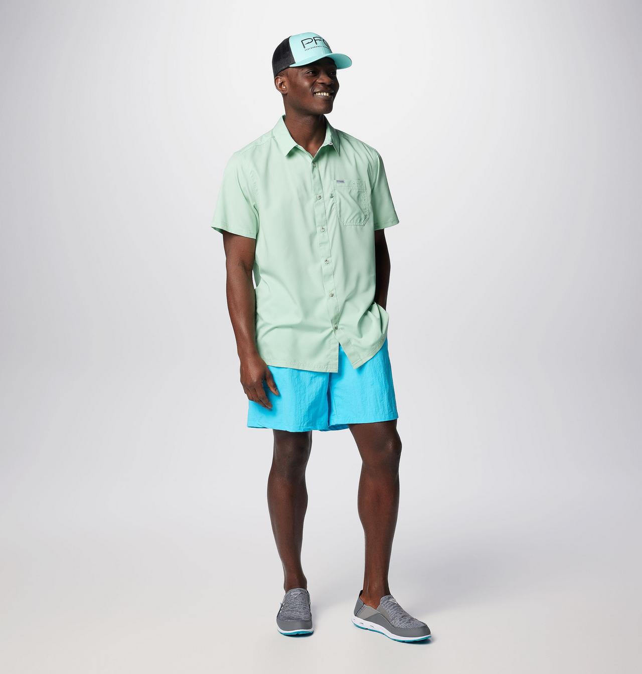 Men’s PFG Slack Tide™ Camp Shirt | 384 | XL 3