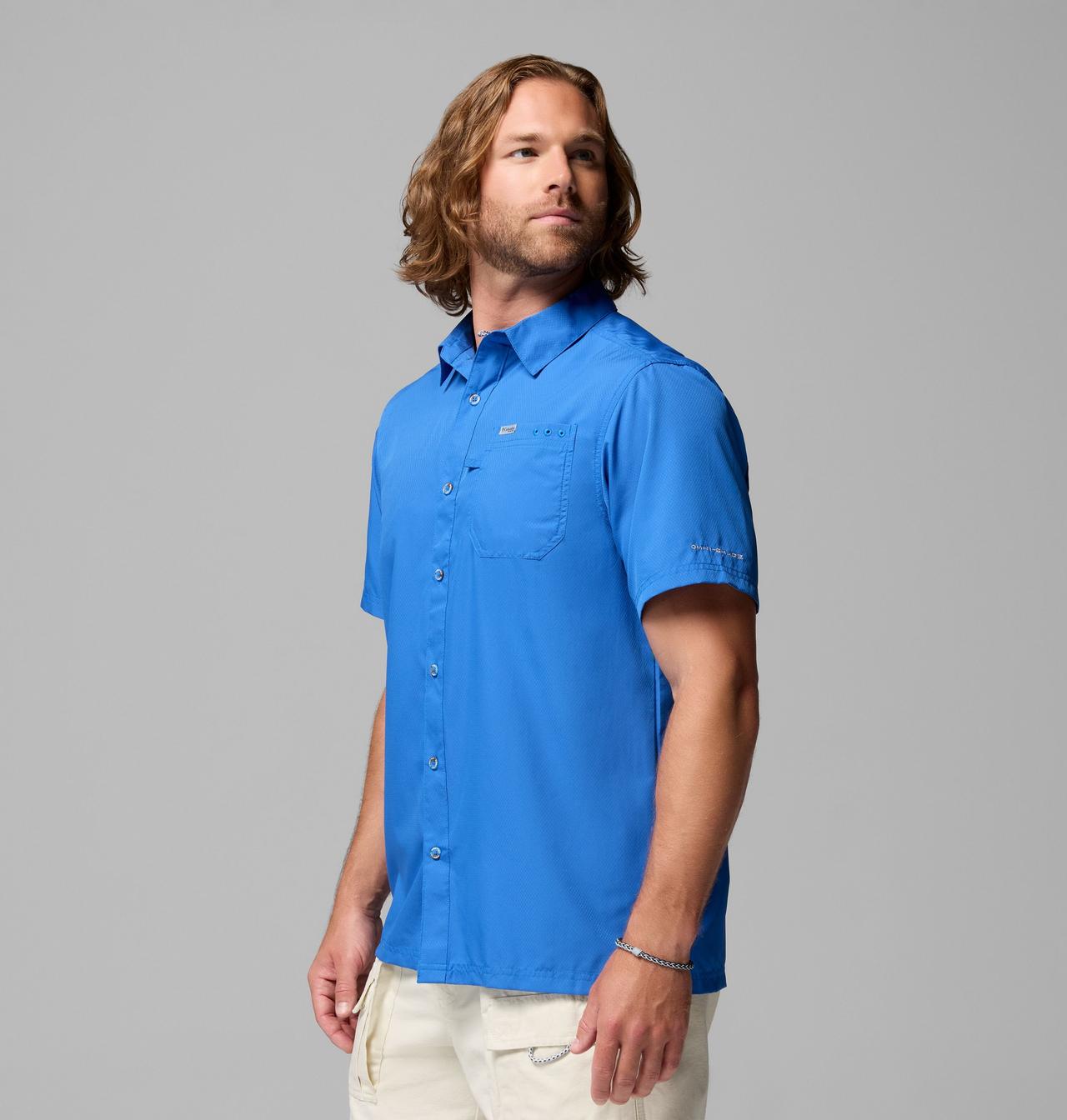 Men’s PFG Slack Tide™ Camp Shirt | 487 | XS 4