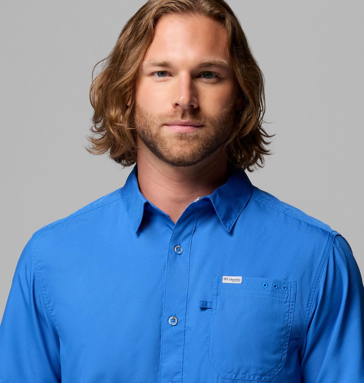 Men’s PFG Slack Tide™ Camp Shirt | 487 | XS 5