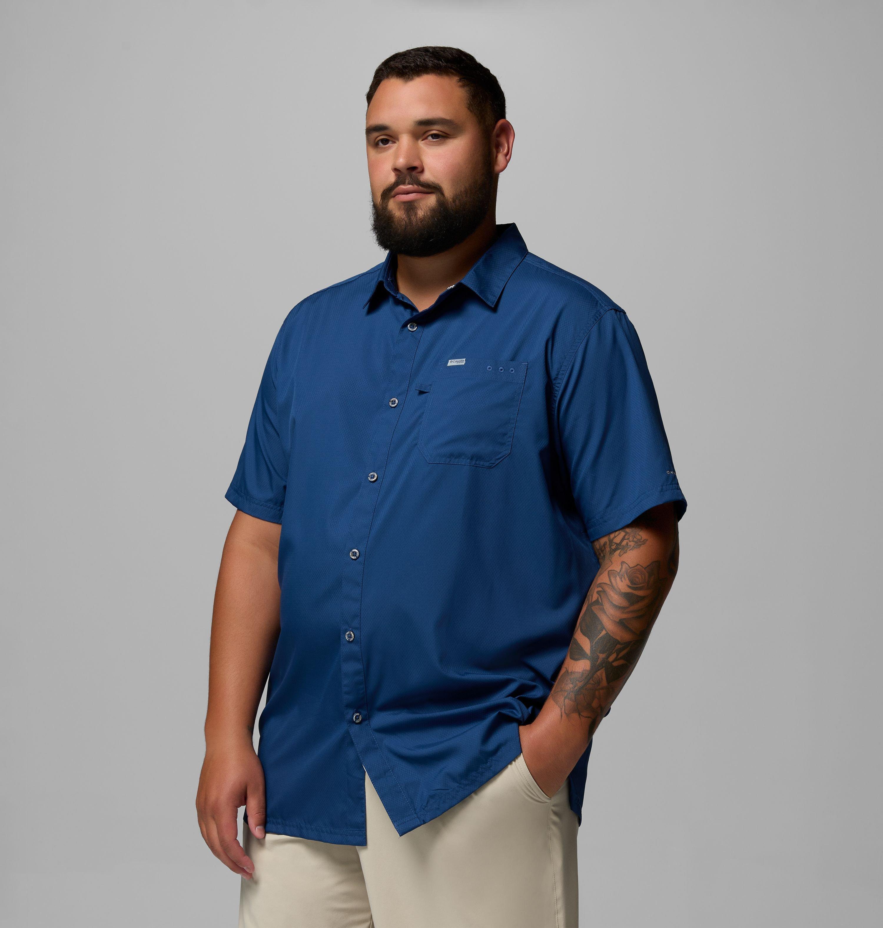 Men’s PFG Slack Tide Camp Shirt - Big 4