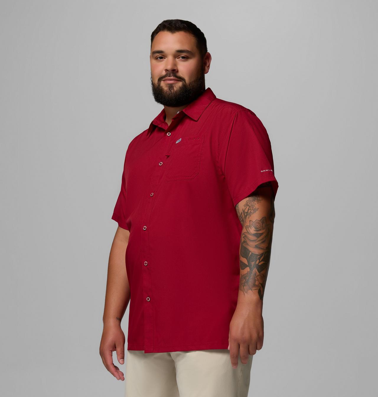 Men’s PFG Slack Tide™ Camp Shirt - Big | 607 | 5X 4