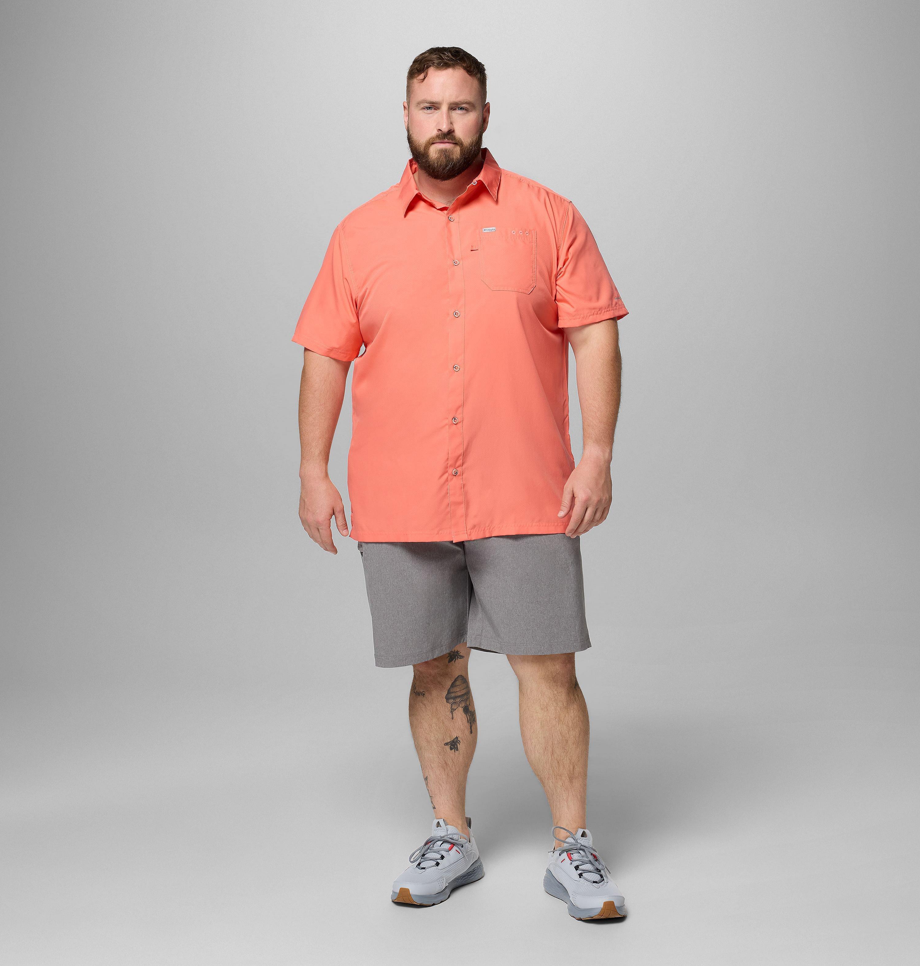 Men’s PFG Slack Tide Camp Shirt - Big | 853 | 4X 2