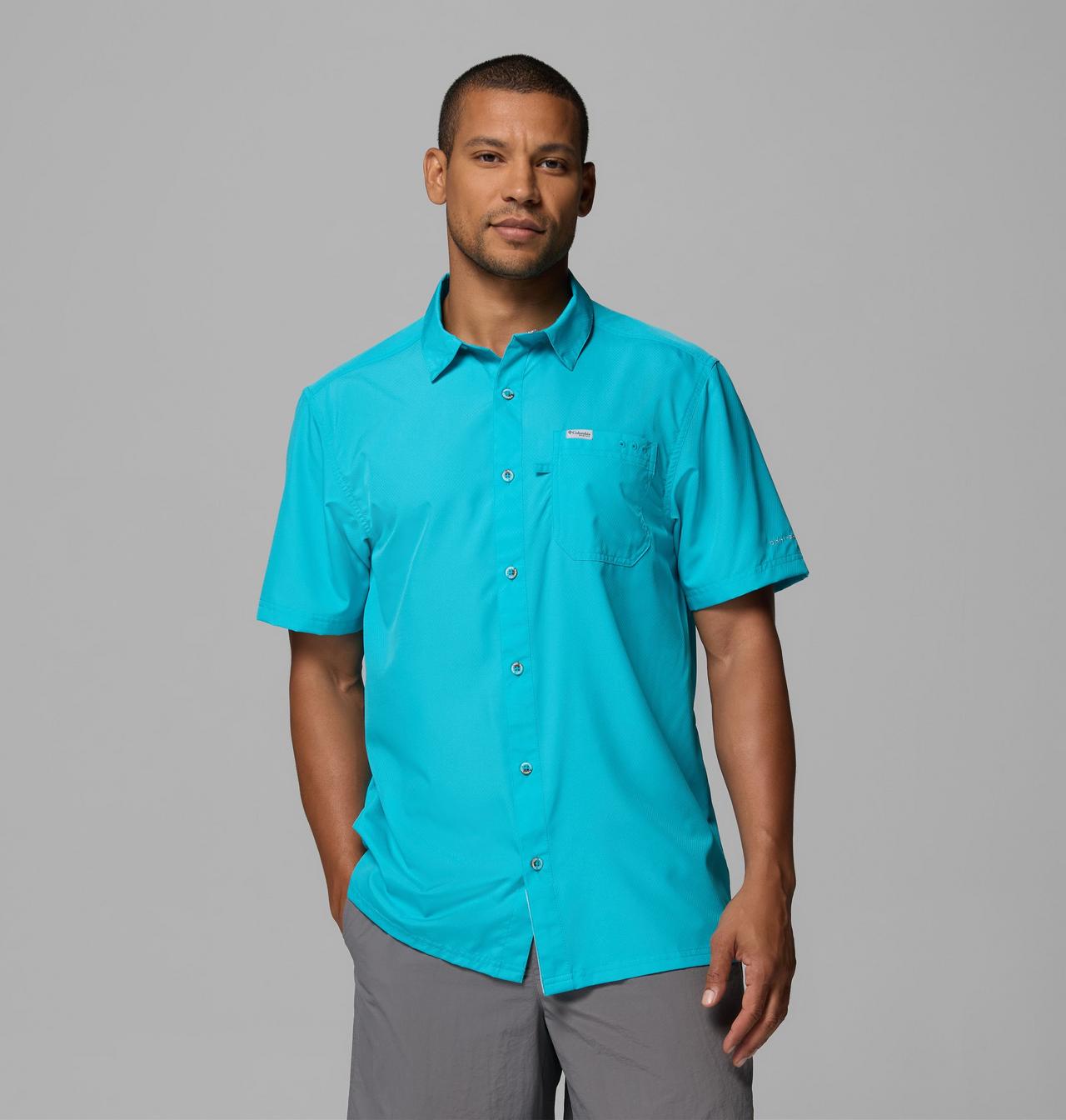 Men’s PFG Slack Tide™ Camp Shirt - Tall | 444 | LT 1
