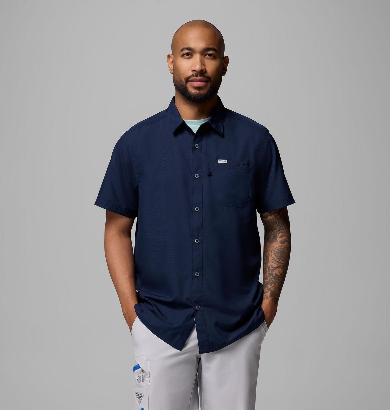 Men’s PFG Slack Tide™ Camp Shirt - Tall | 464 | 3XT 1