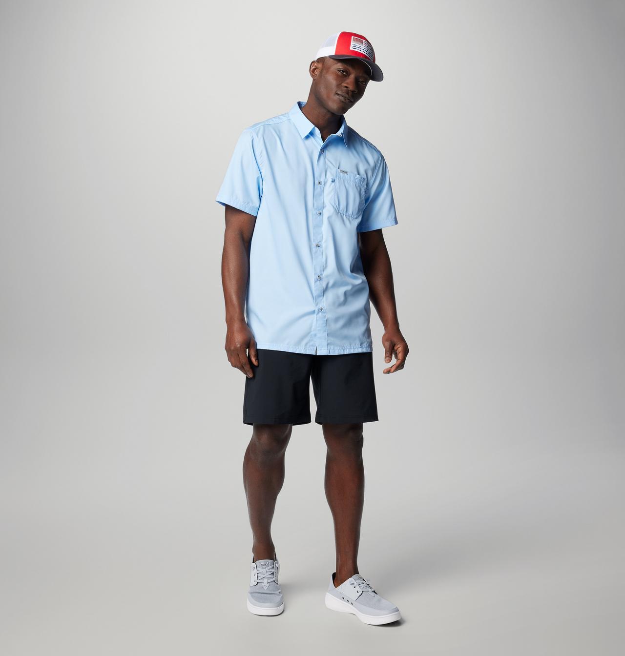 Men’s PFG Slack Tide™ Camp Shirt - Tall | 486 | LT 3