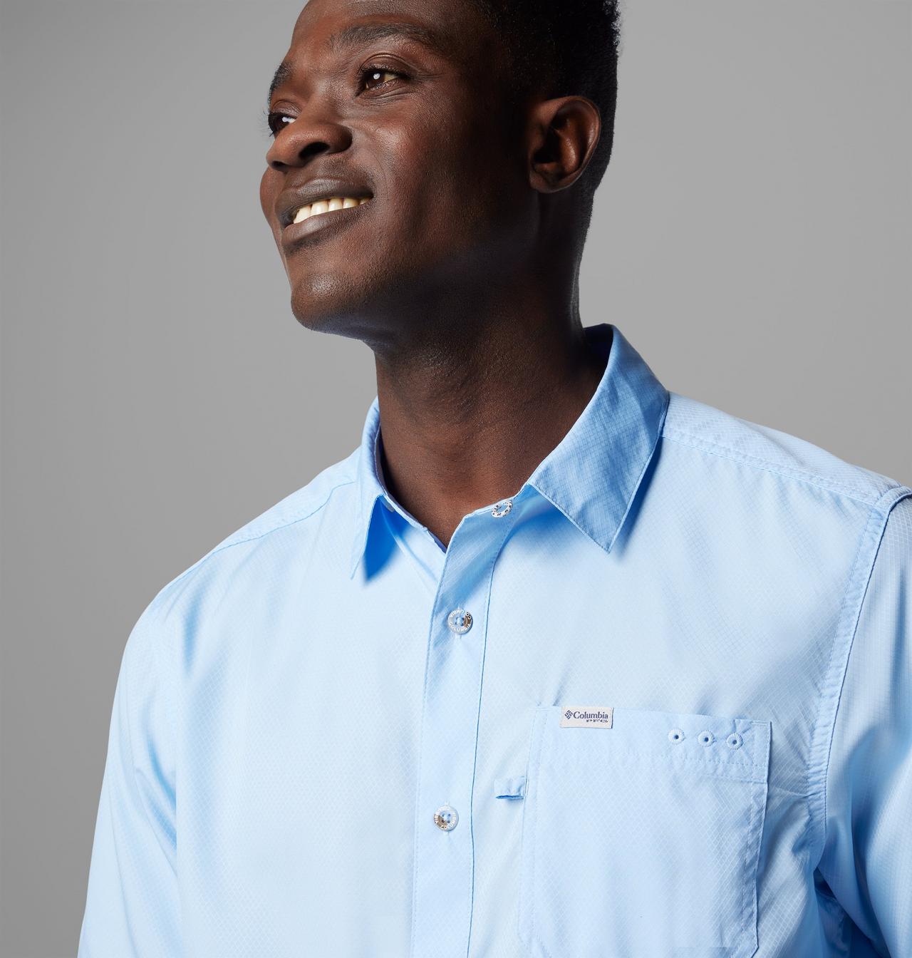 Men’s PFG Slack Tide™ Camp Shirt - Tall | 486 | LT 5