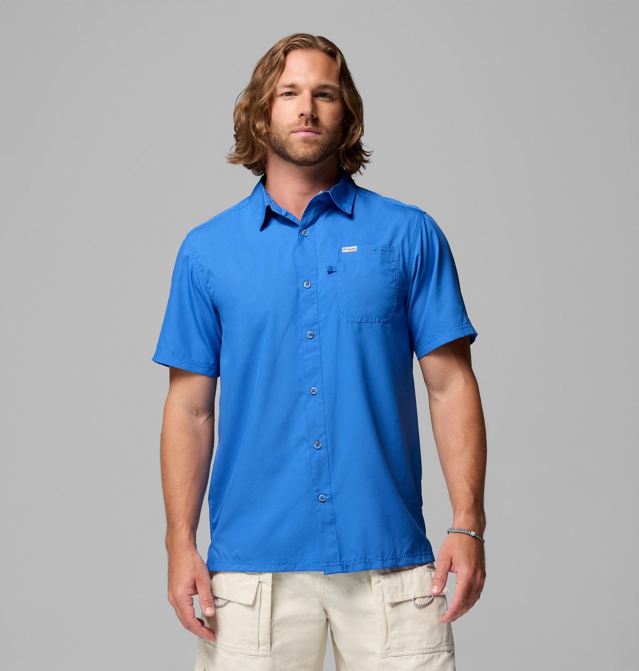 Men’s PFG Slack Tide™ Camp Shirt - Tall | 487 | 5XT 1